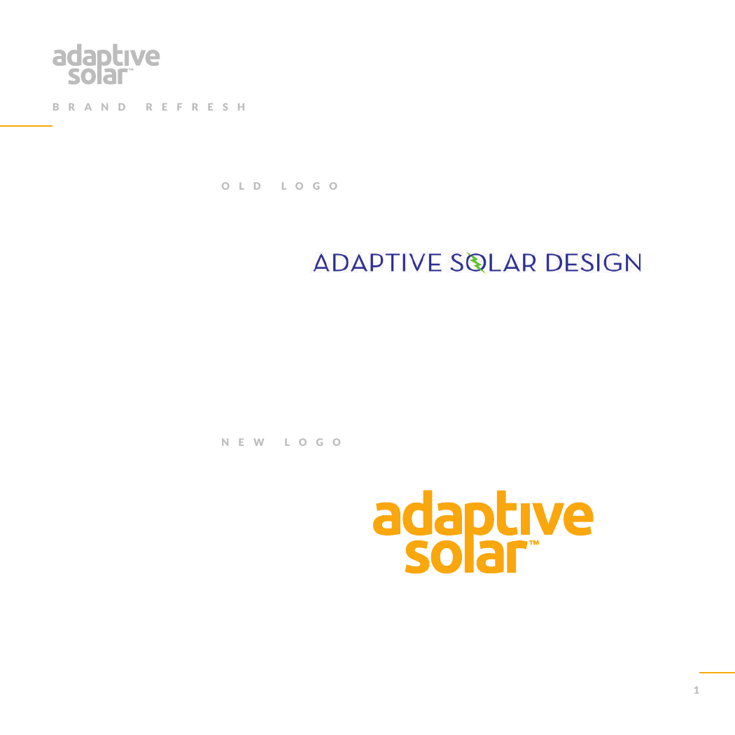 Adaptive Solar Design. Original logo