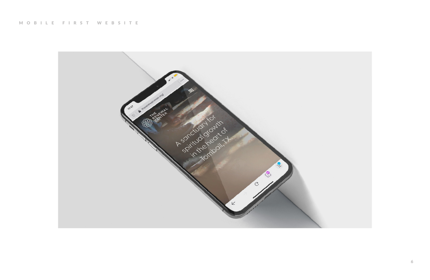 TRC. Mobile web treatment