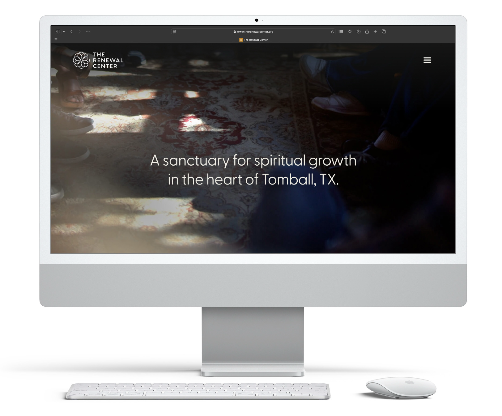 The Renewal Center. New website Taylor designed and wrote