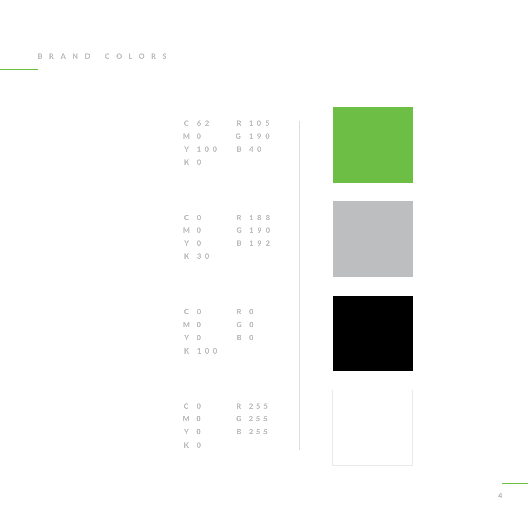 TrueWorks brand guidelines. Page 3