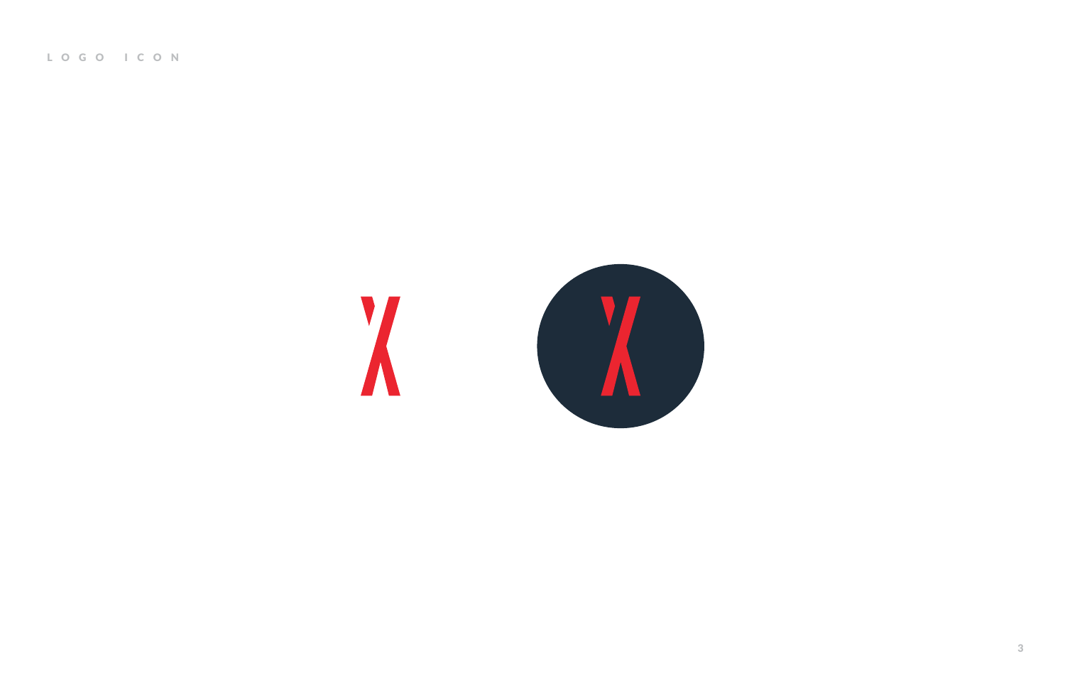 XTech icon. X mark